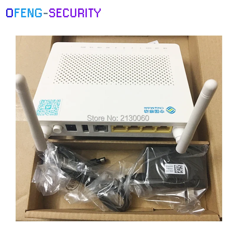 Huawei HS8545M GPON ONU с 1GE + 3FE портами 1 телефонным портом 2 антеннами оптическим сетевым