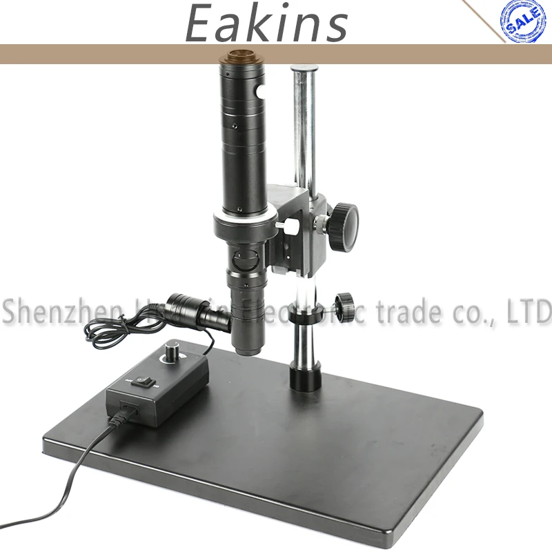 Монокулярный Монокуляр с образным креплением 1000X + коаксиальсветильник