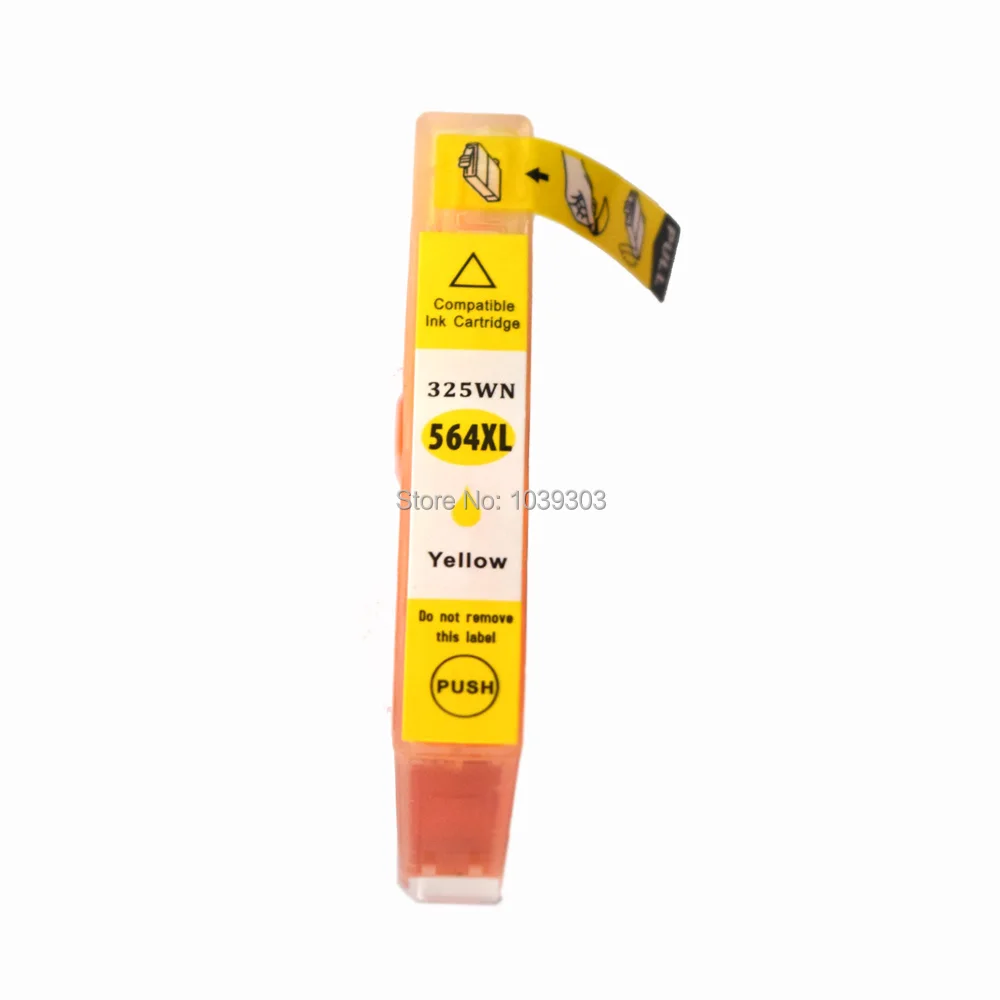 Картридж для принтера HP Deskjet 564 Officejet 3520 4620 6520 5520 7525 7510 10 шт.|ink cartridge|compatible ink cartridgeink