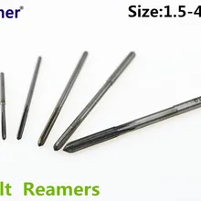 Jrealmer 1,5-4,4 мм H8 патрон Кобальт M35 Reamers машина Reamers прямой паз развертки из hss фрезерный расширитель патрон