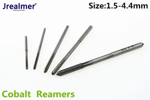 Jrealmer 1,5-4,4 мм H8 патрон Кобальт M35 развертки машина развертки прямой паз развертки из HSS фрезерный расширитель патрон
