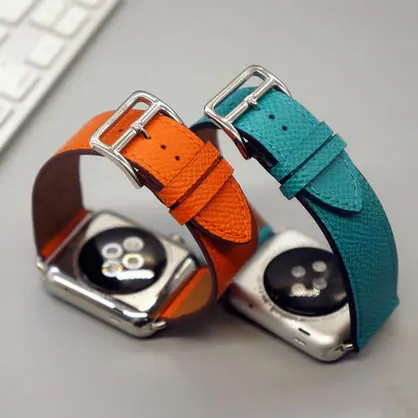 38 42 мм ремешок для часов Apple Watch 4 из натуральной кожи Series 1 2 3 Замена браслета