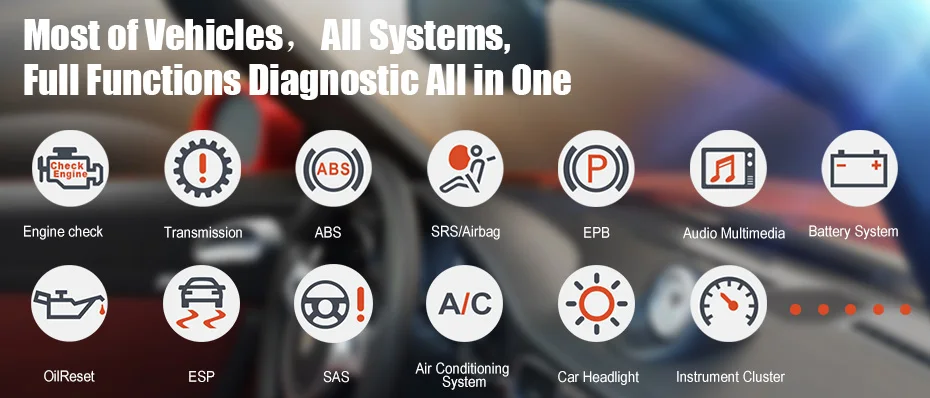 Autek IFIX-969 OBD2 OBDII Автомобильный сканер полная система для передачи ABS подушка безопасности SAS двигатель EPB проверка сброса сканер инструмент