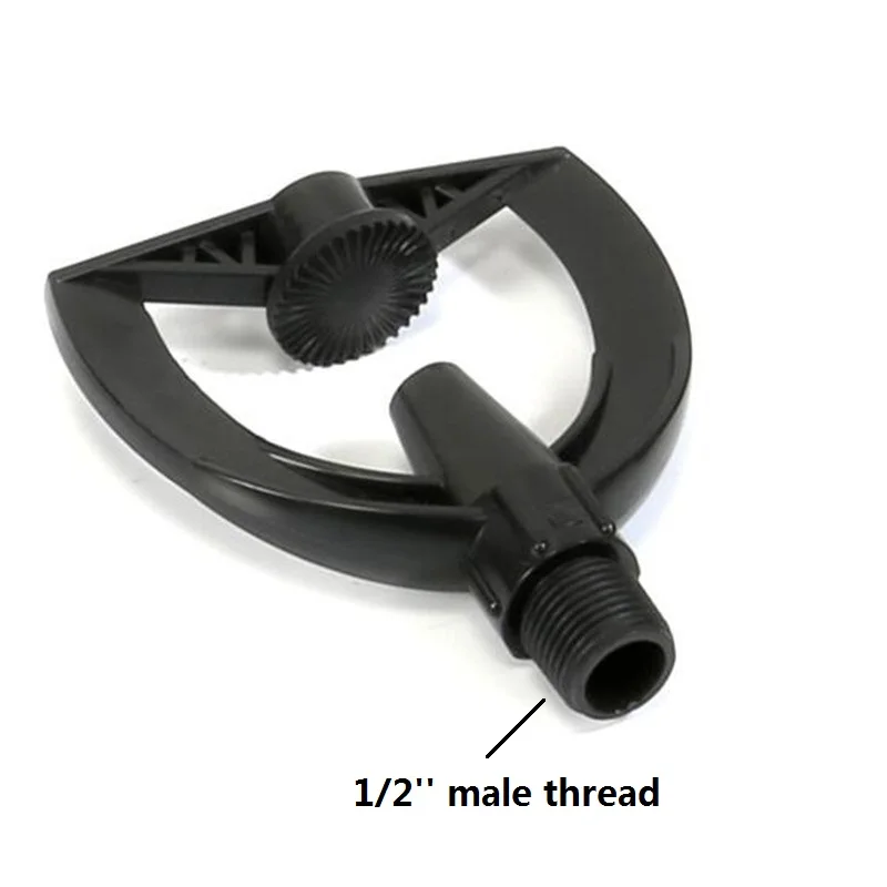 

NuoNuoWell 1/2'' 360 Degree Black Plastic Shock Type Spray Rain Nozzle Refraction Sprinkler More Than 5pcs Get Disscount