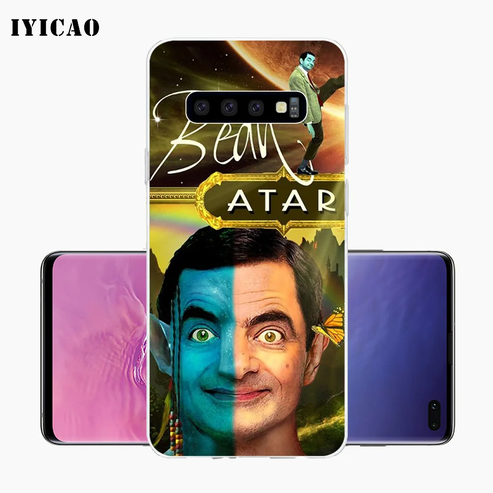 IYICAO Забавный Мягкий силиконовый чехол для телефона Mr Bean Samsung Galaxy S10e S10 S9 S8 Plus S7 Edge TPU