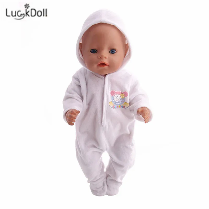 LUCKDOLL Новые Модные Симпатичные пижамы для 18-дюймовые американские куклы и 43 см для ухода за ребенком для мам аксессуары для кукол, чтобы дать детям самый лучший подарок