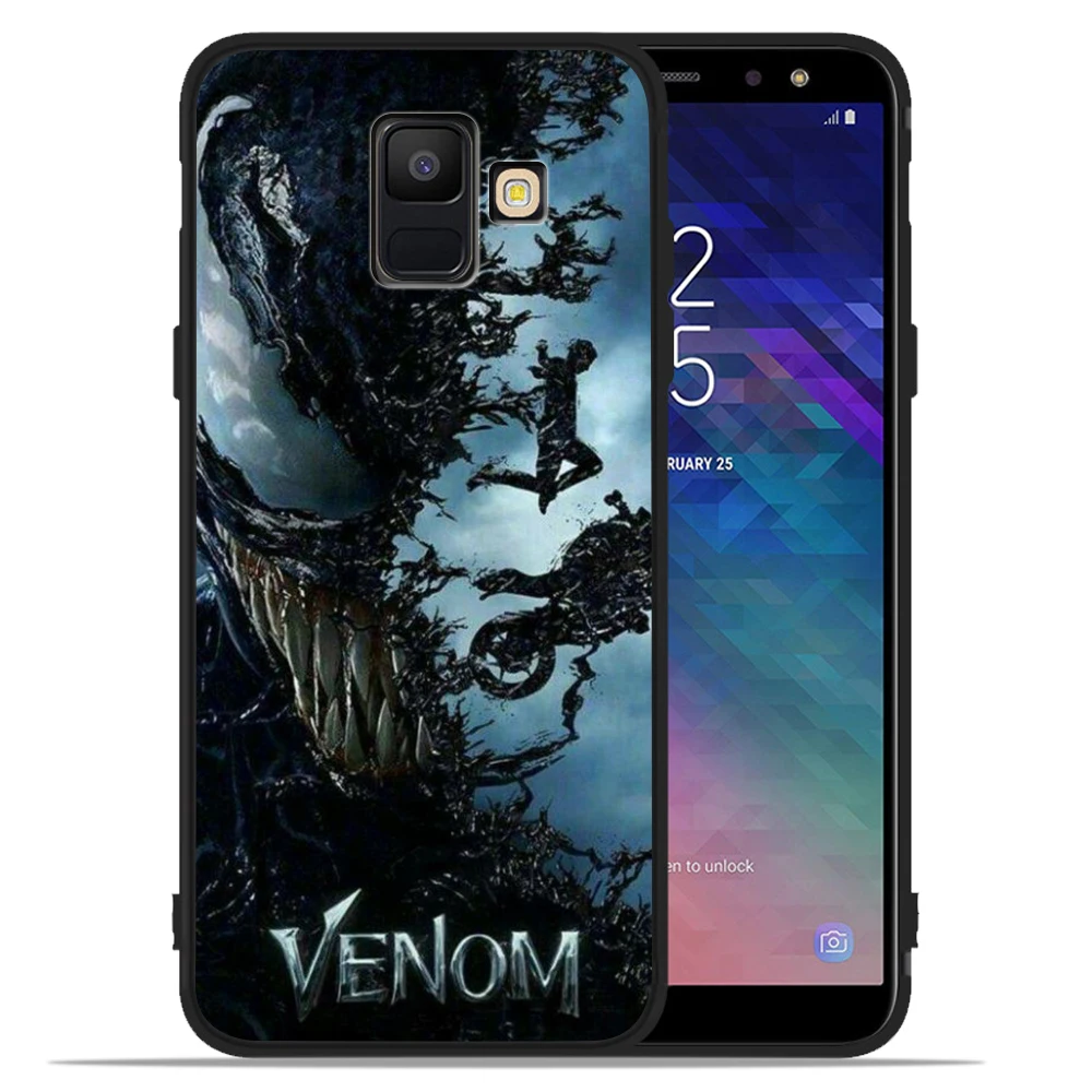 19 Чехол Marvel, Железный человек, яд, Дэдпул, Человек-паук, для samsung Galaxy A750 A9 A6 A7 A8 Plus A3 A5 A7, оболочка - Цвет: 19
