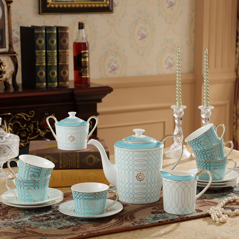 15 шт./компл. Европейский Модный высококачественный набор кофейных чашек Офисный