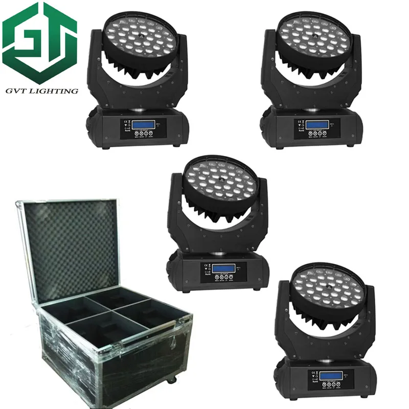 4 шт. светодиодные чехлы с движущейся головкой 36*18 Вт|moving head light|stage lightdmx stage light |