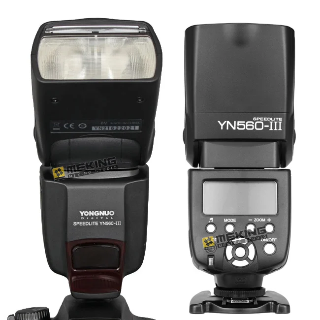 Беспроводная вспышка Yongnuo YN 560III YN560 III Speedlite Speedlight для Canon Nikon Pentax Olympus E520 K 7 450D 60D 5D D3100