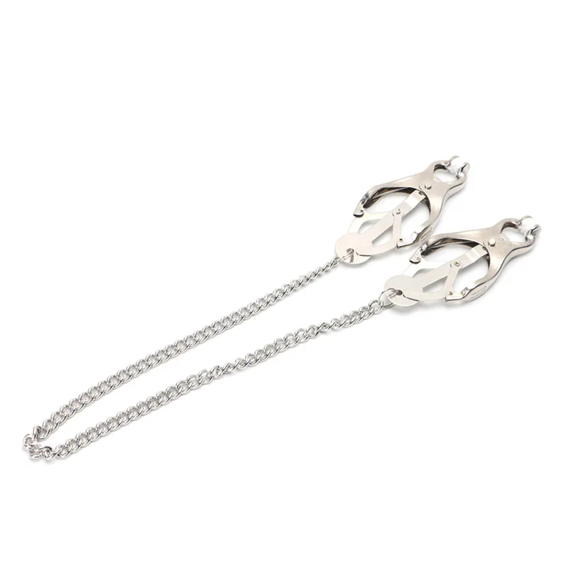 Зажим для сосков секс игрушка взрослых инструмент стимуляции металлический