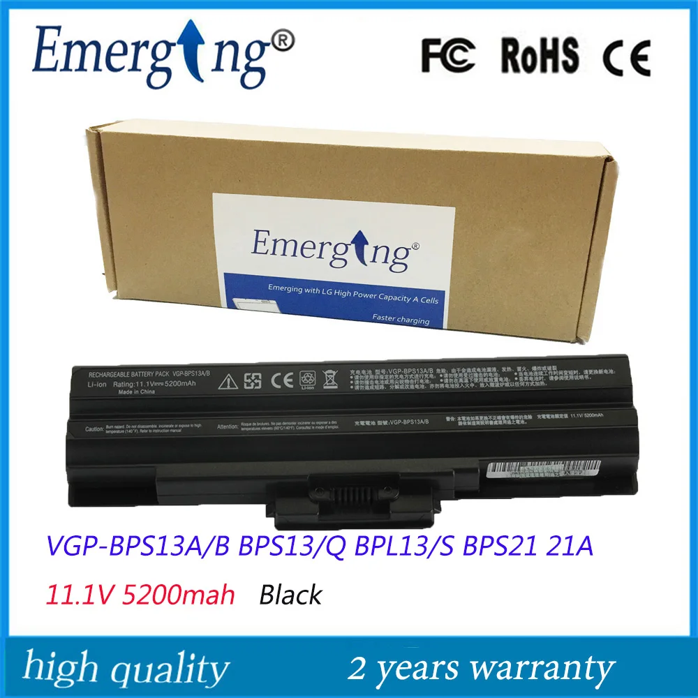 

11.1V New Quality Laptop Battery for SONY VGP-BPS13/S BPS13A/B VGP-BPS13A/Q VGP-BPL13 TX57CN