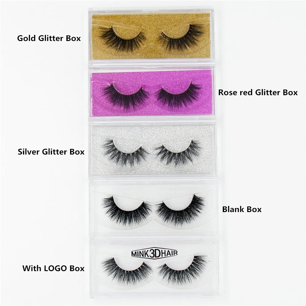 

3D Mink False Eyelashes Mink Lashes Long Lasting Lashes Natural & Lightweight Mink Eyelashes 1 pair Glitter Packaging A09