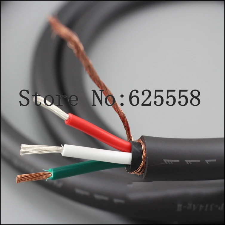

2M Hifi audio FP-314Ag Power cable with US P046E+C046E IEC for hifi Video