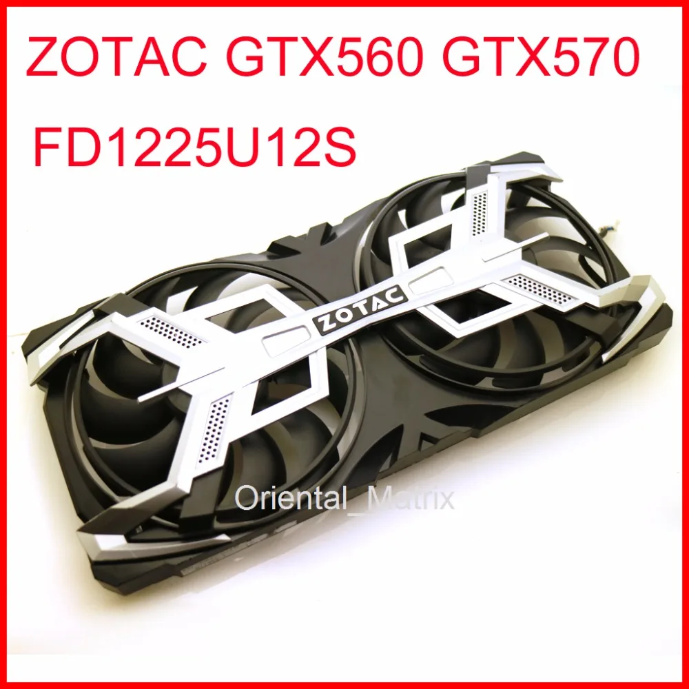 Кулер для видеокарты ZOTAC GTX560 GTX570 FD1225U12S 110 мм 12 В а 4 контакта|cooling fan|cooler coolerfan cooling |