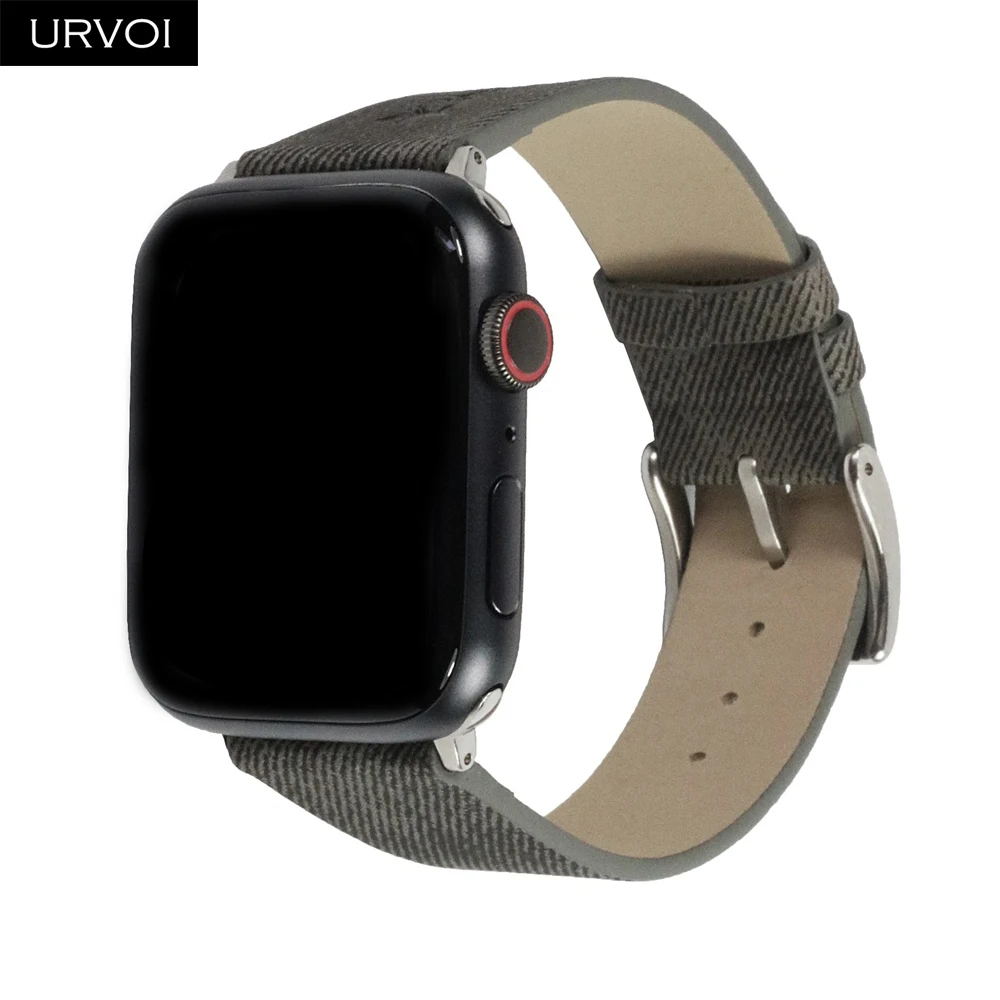 URVOI ремешок для apple watch band series 5 4 3 21 искусственная кожа наручный iwatch Удобный