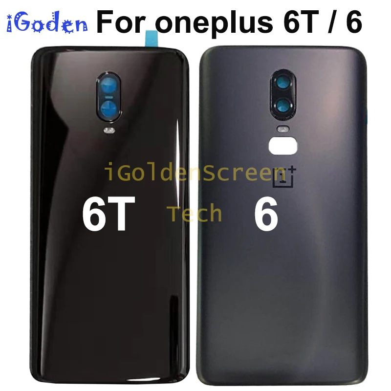 Задняя крышка батарейного отсека для Oneplus 6 задняя корпуса телефона One Plus запасные