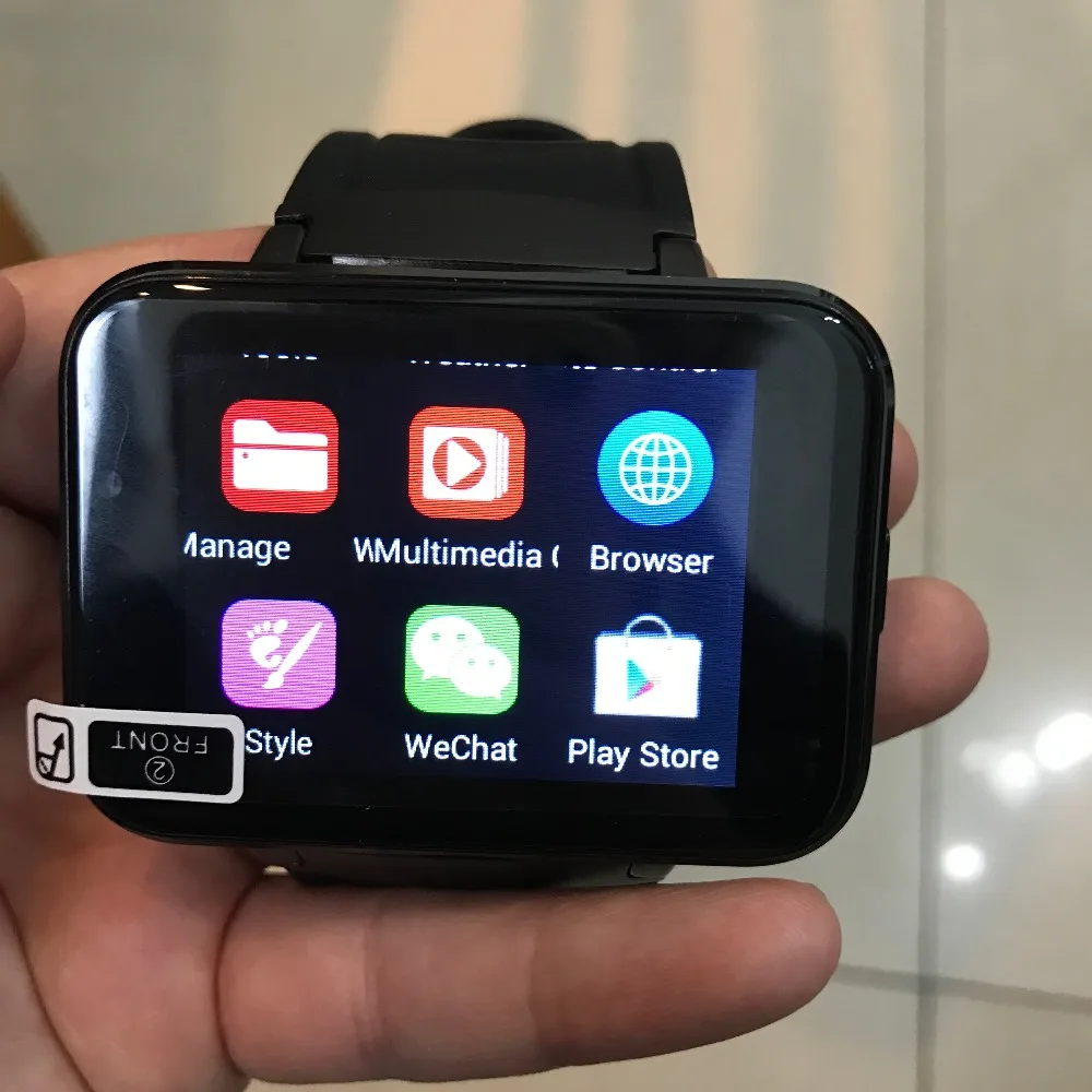 Оригинальный DM98 Смарт-часы MTK6572 Android 5 1 3g Smartwatch 900 mAh Батарея 512 Мб оперативной