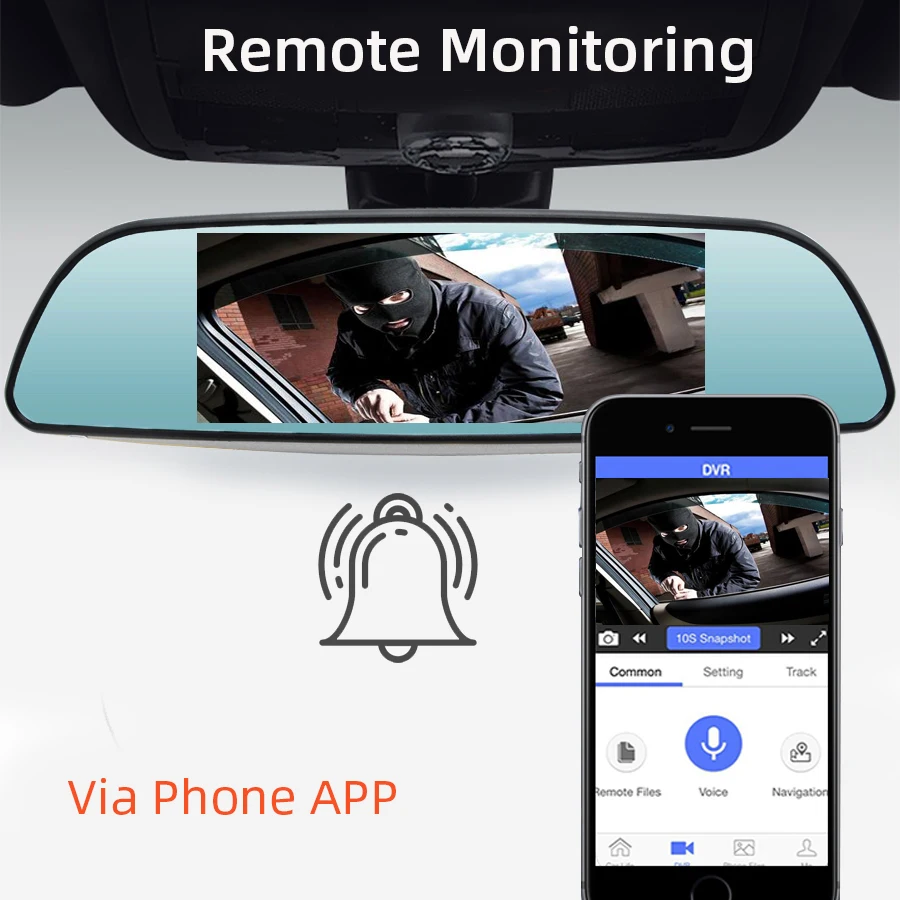 Bluavido 7 дюймов Автомобильное зеркало заднего вида DVR 4G ADAS Android gps навигация FHD 1080P видеорегистратор WiFi мониторинг авто видео рекордер