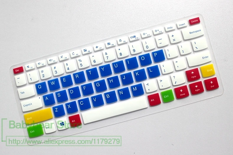 Силиконовый защитный чехол для клавиатуры 14 дюймов Обложка Lenovo Ideapad 310S-14 i5 6200U