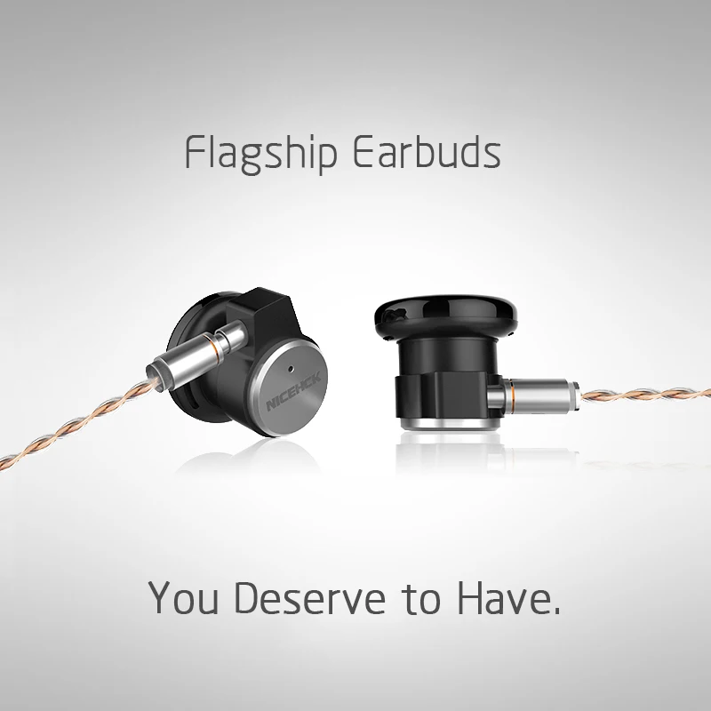 NiceHCK EBX Ушные крючки вкладыши металлические наушники HIFI 14 8 мм Динамический
