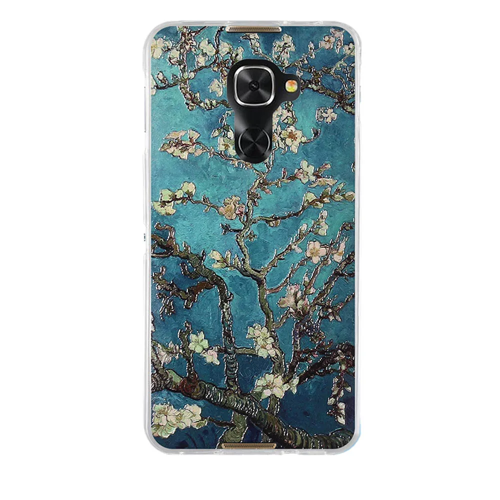 Чехол из ТПУ для Alcatel Idol 4s / Windows 4 Pro OT6070 5 дюйма рельефная мягкая защитная задняя