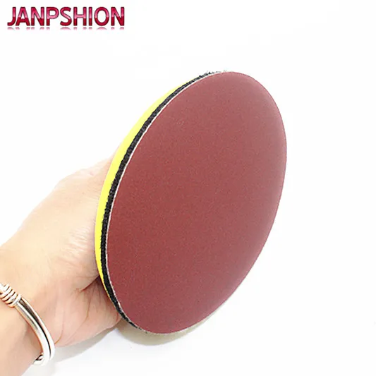 JANPSHION 50 шт. шлифовальная бумага наждачная флокирующая самоклеящаяся для