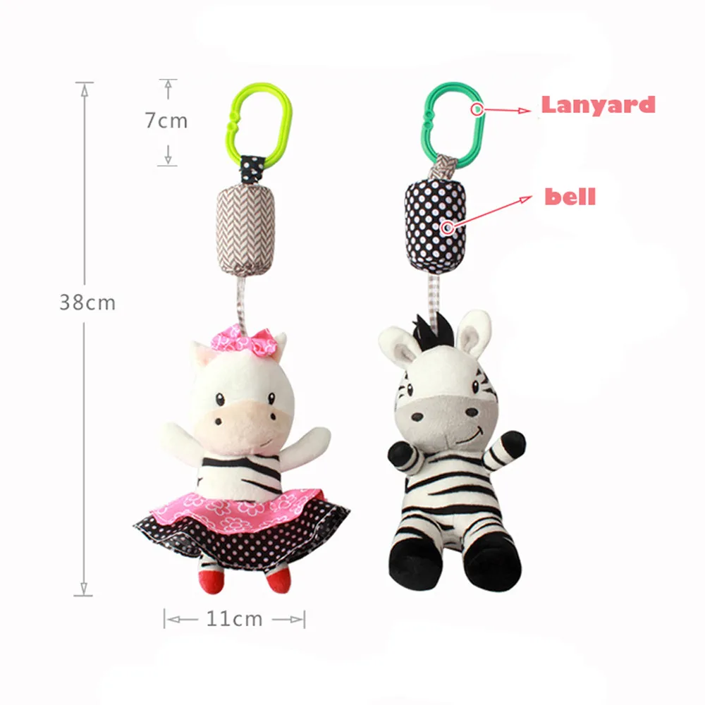 Kid Funny Stuffed Toys For Baby Girl Boy Plush Developmental Toy Bed Hanging Infant Kids Soft Sound Best Gift | Игрушки и хобби