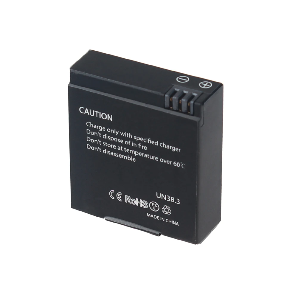 2 шт. 100% оригинальный бренд SJCAM 3 8 V 1000mAh 3.7Wh литий ионный аккумулятор для SJ6 LEGEND Mini
