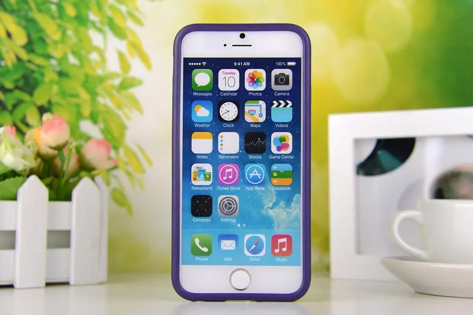 Сверхпрочный противоударный чехол для iPhone 7 8 6 6S Plus X от смешанного воздействия, Жесткий ПК+ мягкий резиновый силиконовый чехол для телефона