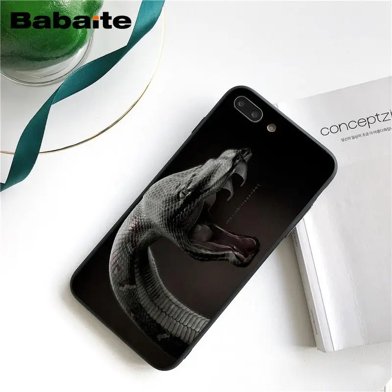 A14 Babaite ручная змея Цветок змея картина чехол для телефона для iphone 11 Pro 11Pro Max 8 7 6 6S Plus X XS MAX 5 5S SE XR - Цвет: A14