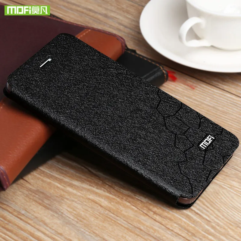 Чехол для Xiaomi Redmi 4X, 5,0, силиконовый, ТПУ, кожаный, жесткий, черный,, Mofi, Xiaomi redmi 4X Pro, металлический чехол Foundas - Цвет: black