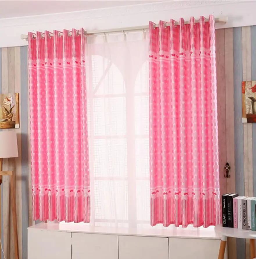 2 метра высокий занавес законченный зазор волна короткое окно половина спальни