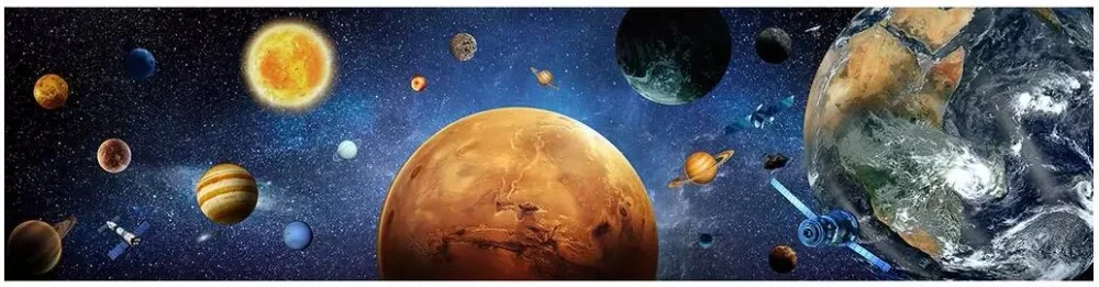 3d обои на заказ фотообои Вселенная Галактика земля planetstarry небо полный дом