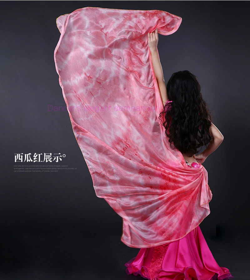 Новый! для девочек / женщин сетка танца живота аксессуары цвета танец вуали вуаль