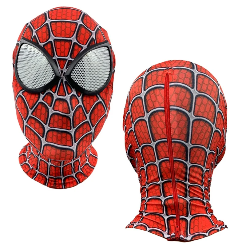 Tobey Spiderman Mask 8 стилей маски Человека-паука для встречи выпускников 3D линзы PS4 Железный костюм спайдермена для косплея Хэллоуин Карнавал Шлем Супергероя реквизит - Цвет: Tobey Spiderman Mask