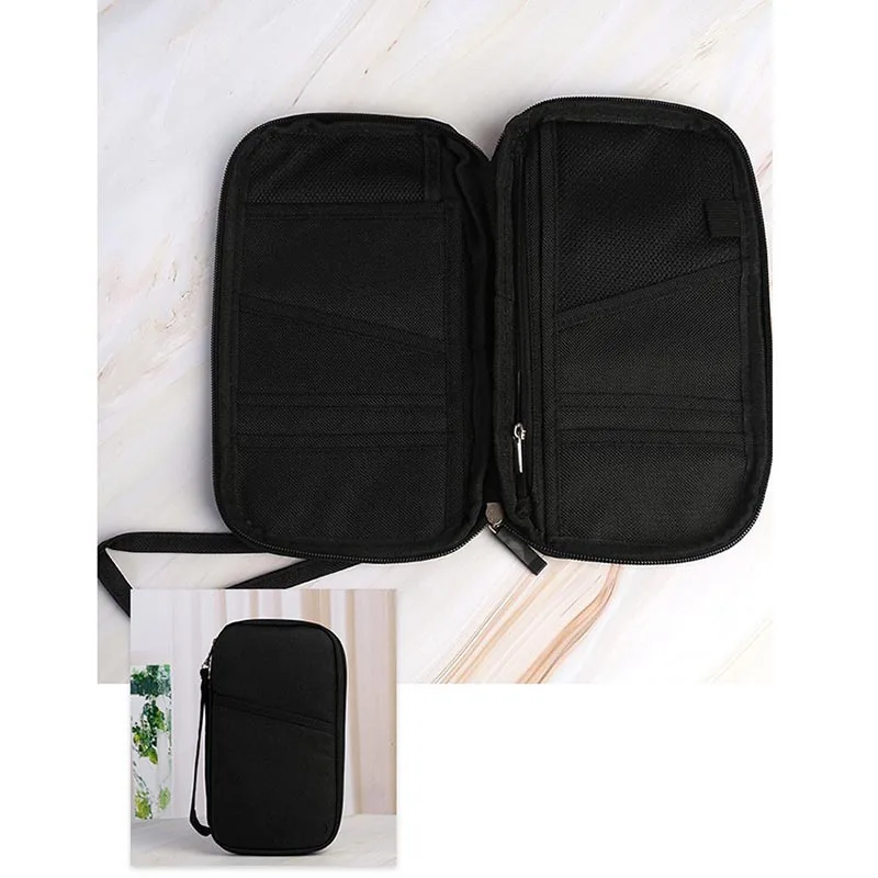 1 Pcs Ticket Passport Credit Card ID Document Organizer Holder Bag Purse Travel Pouch Case LXX9 | Багаж и сумки