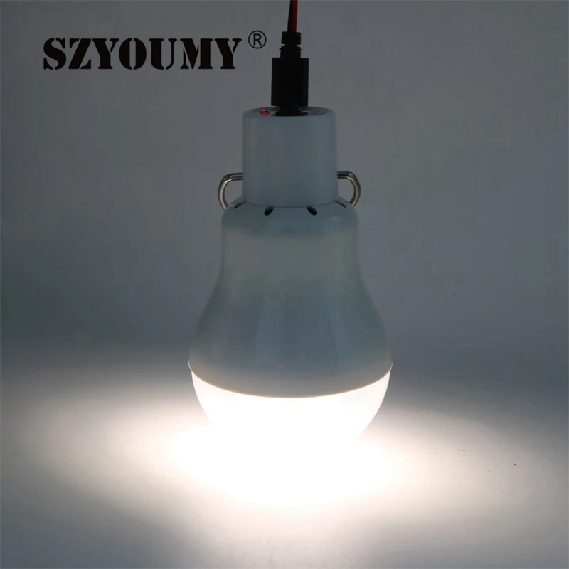 SZYOUMY Новое поступление светодиодная лампа на солнечной батарее 15 Вт портативная