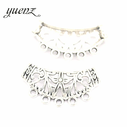 YuenZ 7 шт. серебряных шармов для бижутерии