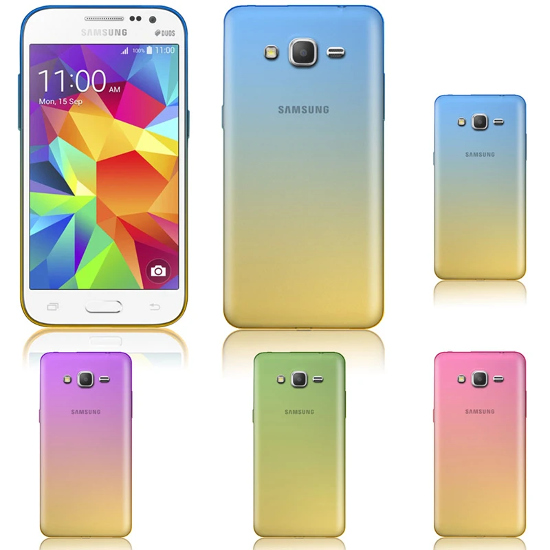 For Samsung Galaxy Grand Prime SM-G530H Stylish Hybrid Color Case Soft TPU Gel Protective Back Cover Bag + Gift &amp Hot Selling |