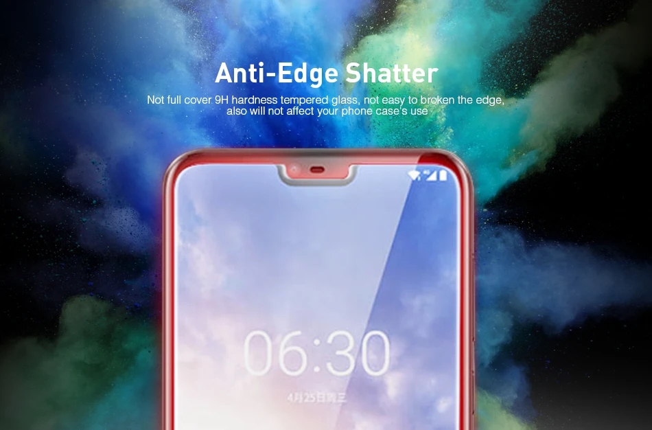 Для Nokia X6 Защита экрана для 6 1 Plus закаленное стекло LCD Прозрачная защитная пленка