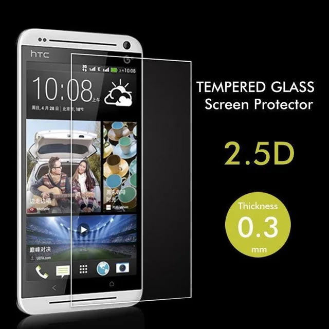 Закаленное стекло 2.5D для HTC Desire 700 защитная пленка Взрывозащищенная Защита экрана