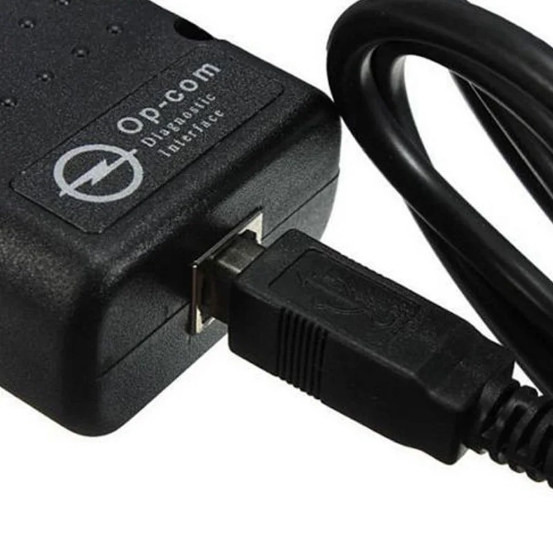 Автомобильный диагностический сканер OBD2 OP COM V1.70 OPCOM для Opel с реальным PIC18f458