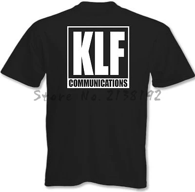 Мужская футболка с альбомом коммуникации KLF мужские топы в стиле 90-х рейва дом