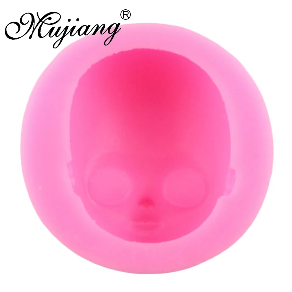 Силиконовая SD кукла Mujiang детское лицо форма для полимерной глины искусственное