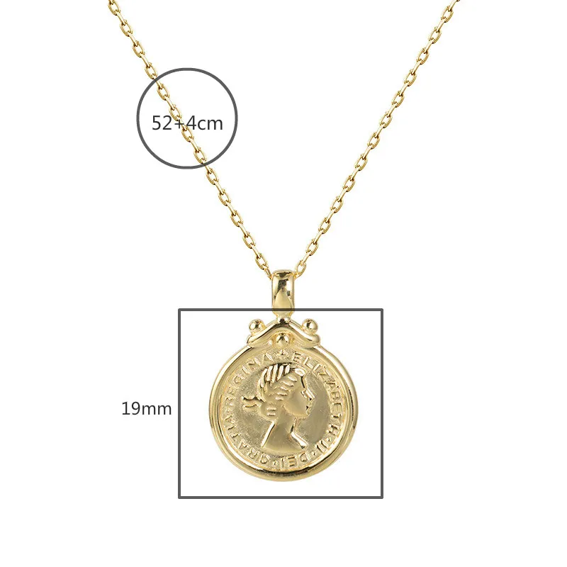Flyleaf 18k золото луна ожерелье с портретом и кулоном для женщин из стерлингового