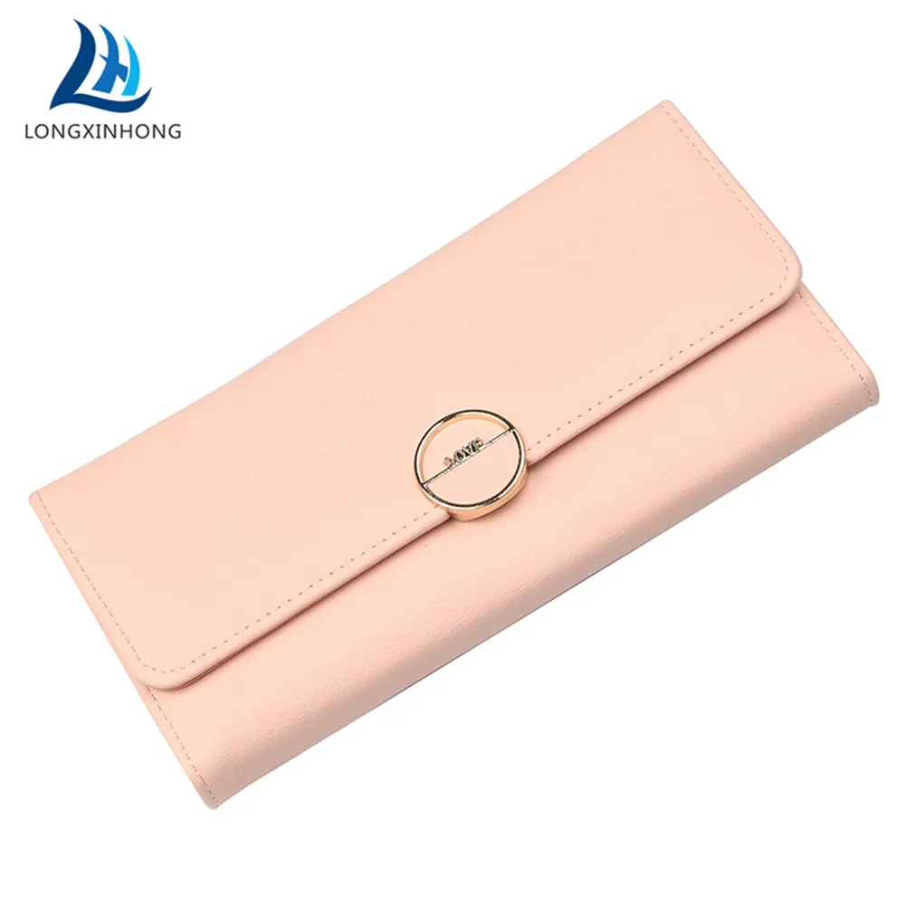 Slim Phone Money Bag Long Big Leather Wallet Women Vallet Ladies Wallets Cuzdan Portfolio Portomonee Walet Card Holder Kashelek | Багаж и