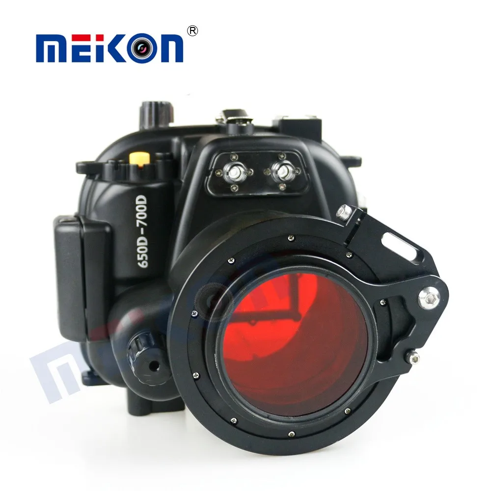 Подводный водонепроницаемый чехол для камеры Canon 650D 700D с объективом 18 55 мм и