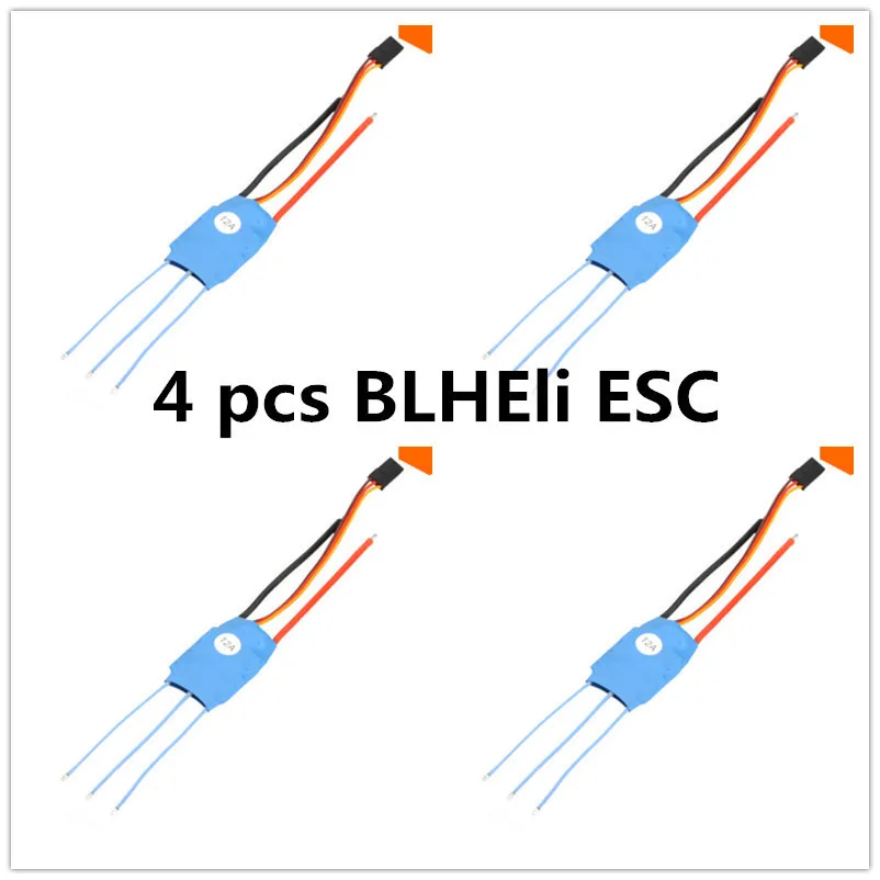 BLHeli прошивка серия ESC 10A 12A 20A 30A встроенный BEC для квадрокоптера DIY FPV дронов |