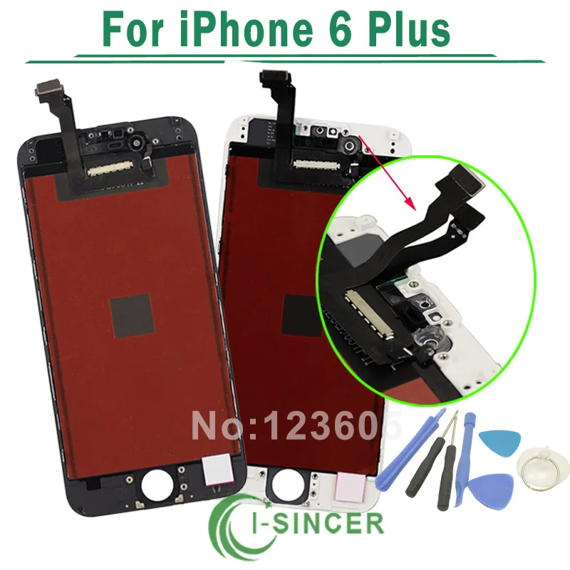 For iPhone 6 LCD Diplay + Touch Screen Assembly Foam Front Camera Ring Sensor Tools Free Shipping | Мобильные телефоны и